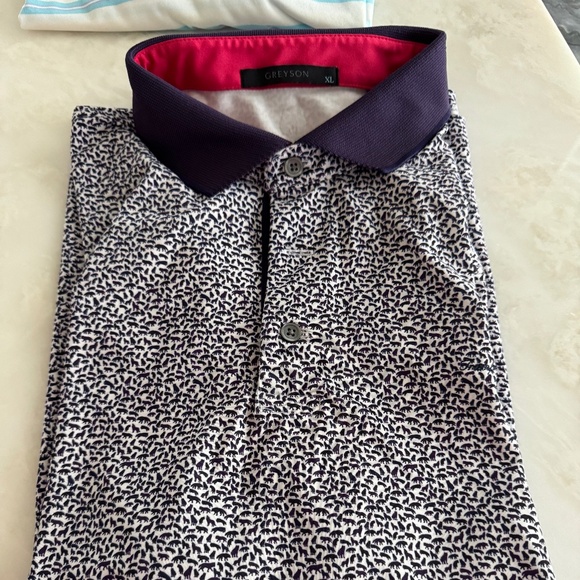 Men’s golf shirt, XL,By Greyson - Picture 1 of 2